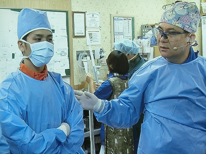 一番右は同行してくれたコーディスの宮坂さん