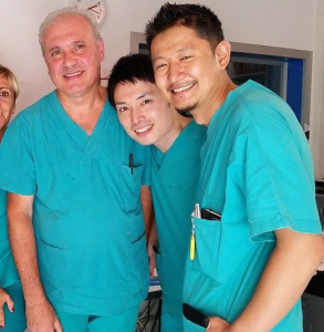 写真５：salvatore saccà医師