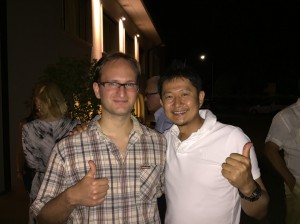 写真８：reccald turri医師