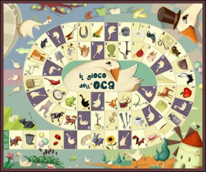 写真４：Gioco dell’oca 